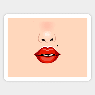 Gigi Goode Mouth Sticker